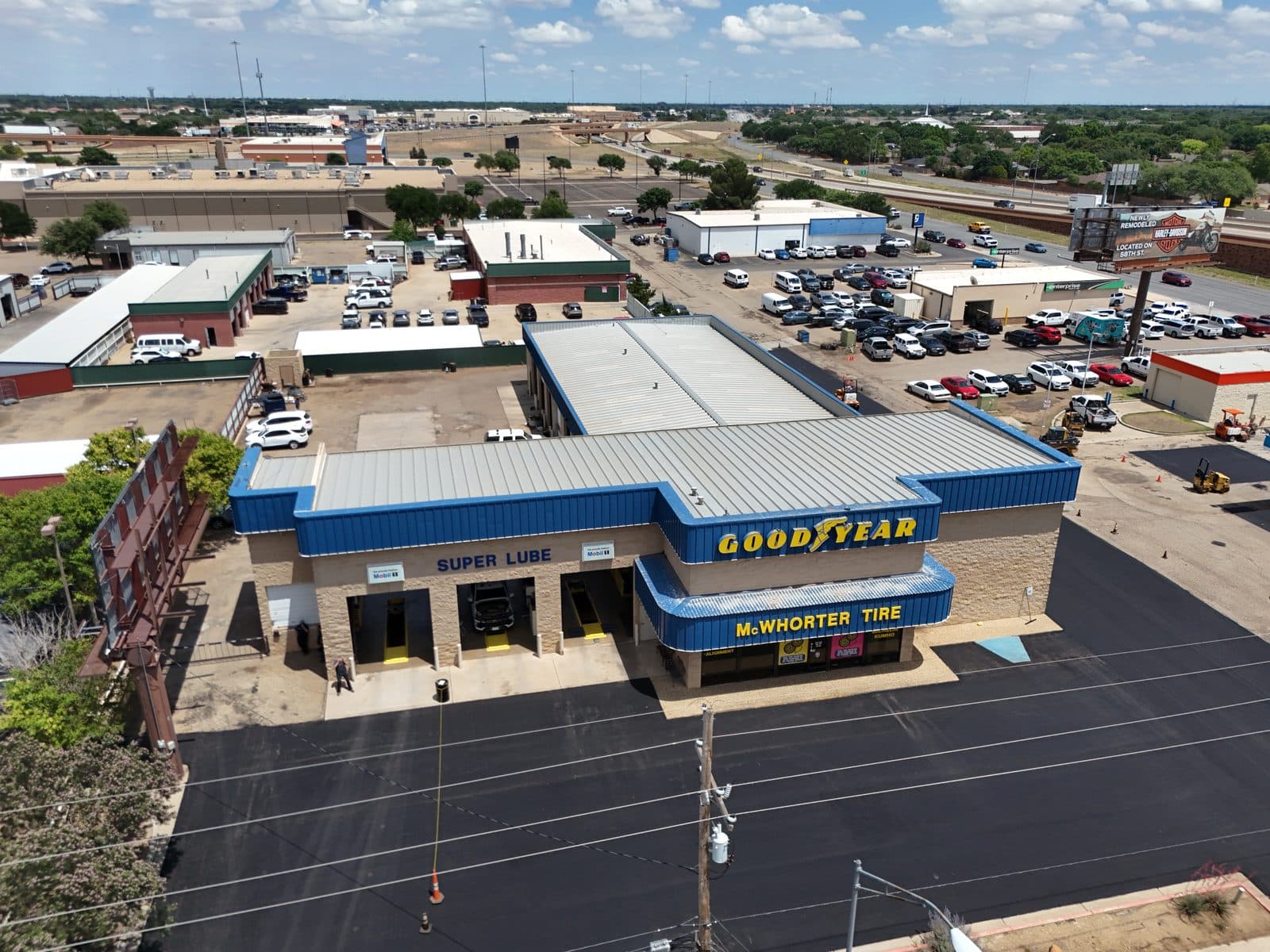 Tire & lube shop